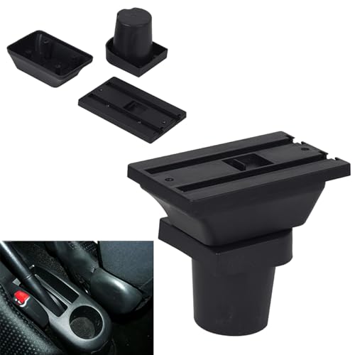 Car Armrest Box for Toyota Yaris (White Line)