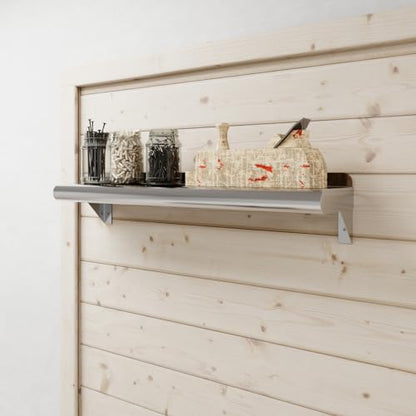 6 in. x 24 in. Stainless Steel Wall Mount Shelf (6 in. x 24 in.)