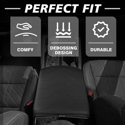 Armrest Cover for Kia Telluride 2022 (22-26 |Telluride| Black, Regular)