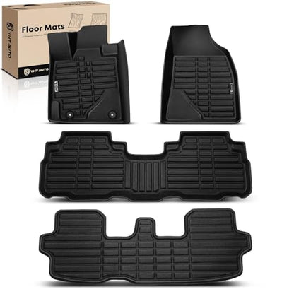 Automotive Floor Mats for Toyota Highlander 2008 (Set of 4)