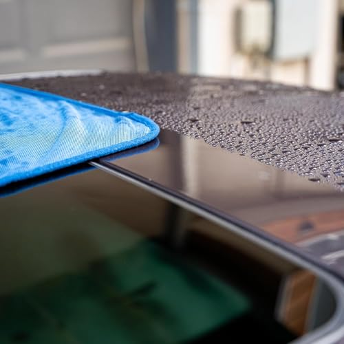 Silk Dryer Super Absorbent Scratch Free Microfiber Car Drying Towel (20"x22" Inches)