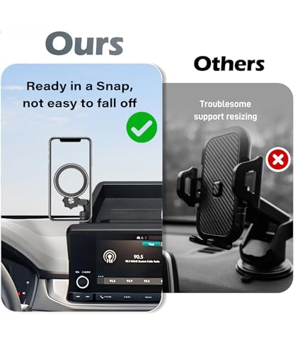 Car Phone Holder for 2023 (fit for 2023-2026 Honda Accord (7/9 Inch Screen))