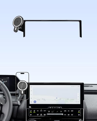 Car Phone Holder for 2023 (Toyota BZ4X/Subaru Solterra 2023-2025 / Magsafe+ Wireless Charger)