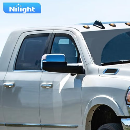 Window Rain Guards for Ram 2500 3500 Crew Cab 2019 (RAM 2500 3500 2019-2026 Crew)