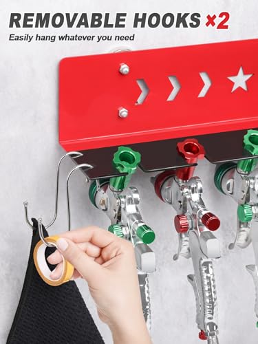 Paint Spray Gun Rack (red)