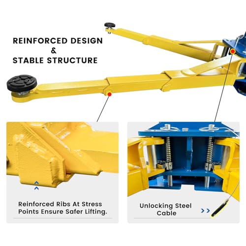 110V Two Post Car Lift 11 (Floor Plate-110V)