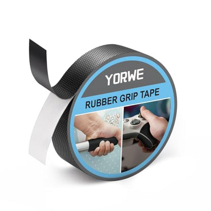 Rubber Grip Tape (1In x 10Ft / Black)