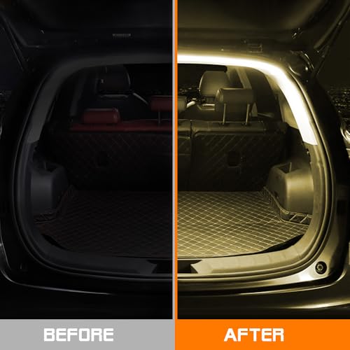 Car LED Strip Light For Trunk (Amber / Standard-79 In.)