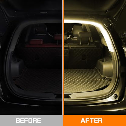 Car LED Strip Light For Trunk (Amber / Standard-79 In.)