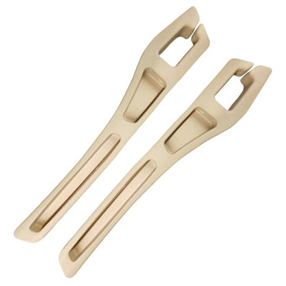 2PCS Car Seat Gap Filler Organizer (Beige)