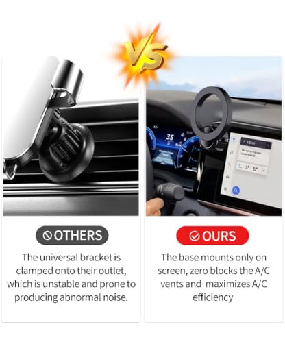 Car Phone Holder for Toyota Camry LE (for 2025-2026 Camry LE/SE(8 inch screen only))