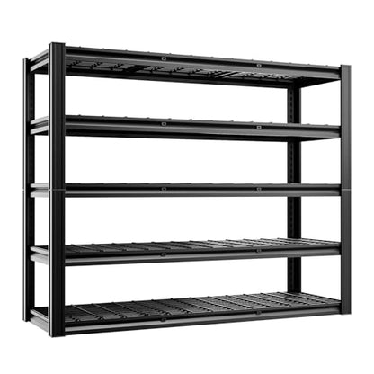 5 Tier 60" W x 20" D x 72" H Garage Shelving 30000LBS Heavy Duty Adjustable Storage Shelves Basement Industrial Shelving Units