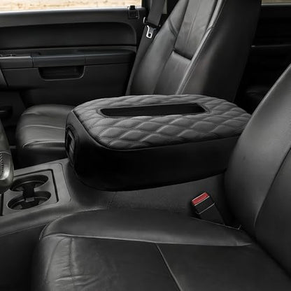 Center Console Cover for 2007 (3)07-13|Silverado&Sierra|Bucket Seat,Wavy,Regular)
