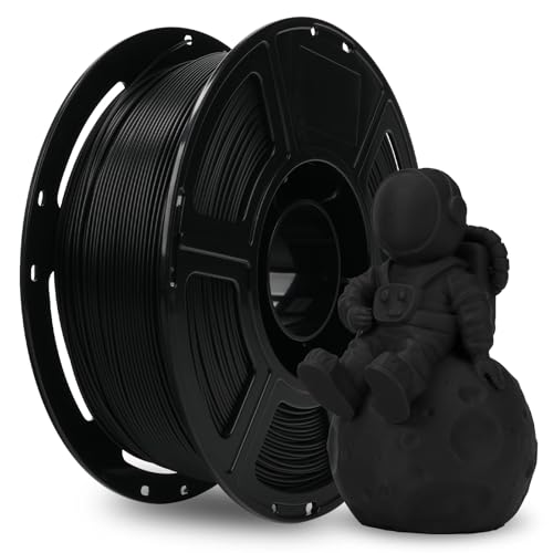 PLA Filament 1.75mm + (Matte Black)