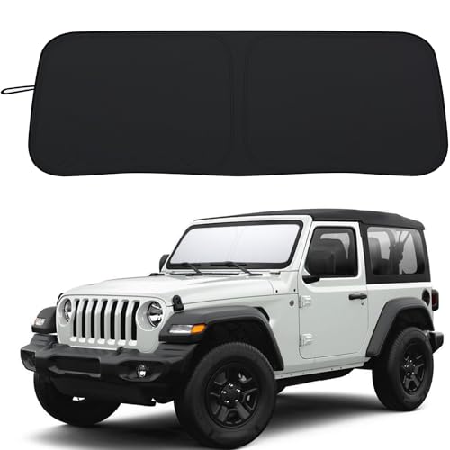 Premium Windshield Sun Shade for 2018 (for Wrangler JL 2018-2026/Gladiator 2020-2026)