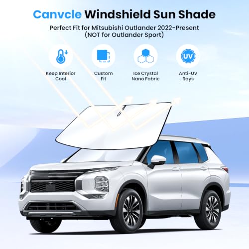 Windshield Sun Shade for Mitsubishi Outlander 2022 (1PCS Mitsubishi Outlander 2022-Present)