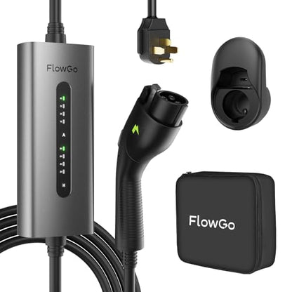 Level 2 EV Charger 40A J1772 Connector 9.6KW Electric Car Charger (14-50 plug j1772 connector)