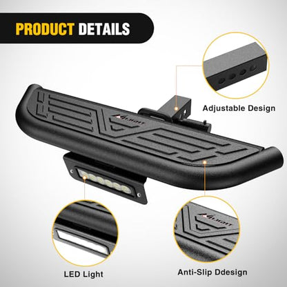 Aluminum Slip (Hitch Step w/Led Light)