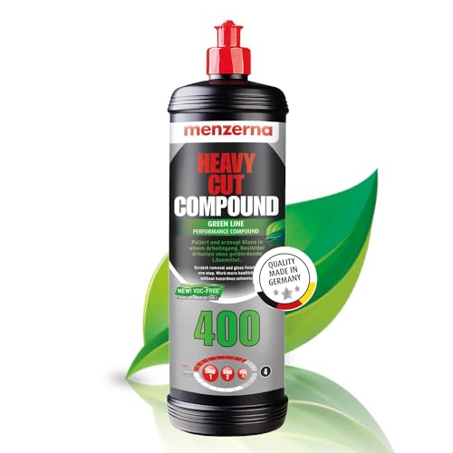 Heavy Cut Compound 400 Green LINE Car Polish I 32 oz (Green line)