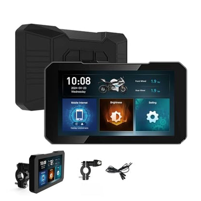 BODIMIA 6" Motorcycle CarPlay (6‘’Motorcycle carplay)