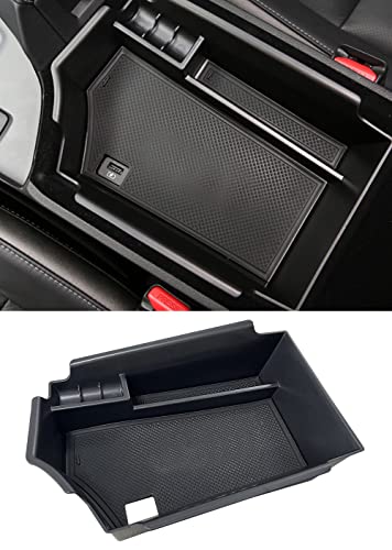 Center Console Armrest Storage Box Compatible with Infiniti QX50 2019 (for QX50 | 2019-2023 & QX55 | 2022-2023)