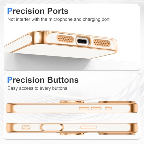 Designed for iPhone 17 Pro Max Case with Ring Stand Slim White (White / 6.9'' iPhone 17 Pro Max)