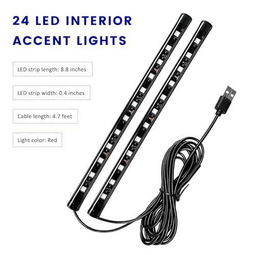 Car LED Strip Light (Ice Blue)