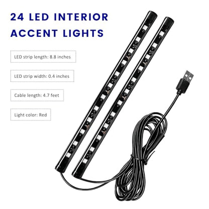 Car LED Strip Light (Ice Blue)