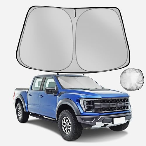 Windshield Sun Shade for Ford F150 2021 (for 2021-2026 Ford F150)