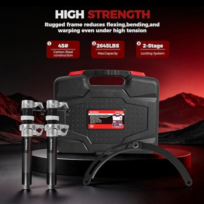 2 Piece Coil Spring Compressor Tool (2,645 lb – 2-Piece External)