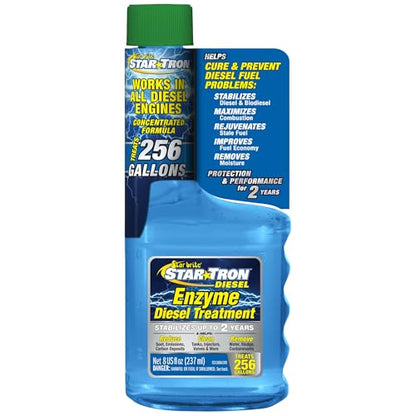 Star TRON Enzyme Fuel Treatment (8 Oz Treats 252 Gallons)