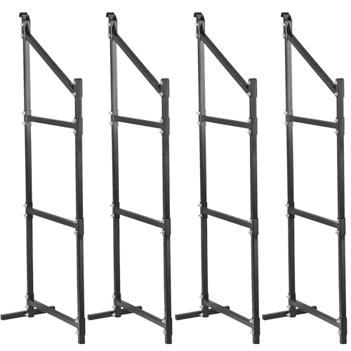 Shipping Container Shelving Storage Bracket 4Pcs Heavy Duty Cargo Shipping Container Shelf Shelving Brackets Universal (4 Pieces)