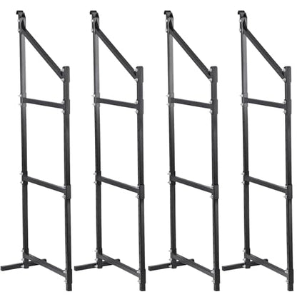 Shipping Container Shelving Storage Bracket 4Pcs Heavy Duty Cargo Shipping Container Shelf Shelving Brackets Universal (4 Pieces)