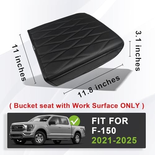 Armrest Cover for Ford F150 2021 (2) 21-26 |F150| WorkSurface, Regular)