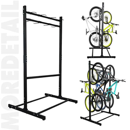 Freestanding 8 Bike Storage Rack 2 (8 Bikes)