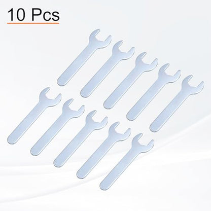 10pcs Small Wrench Open End Wrench 14x87x2mm Metric U (14x87x2mm)