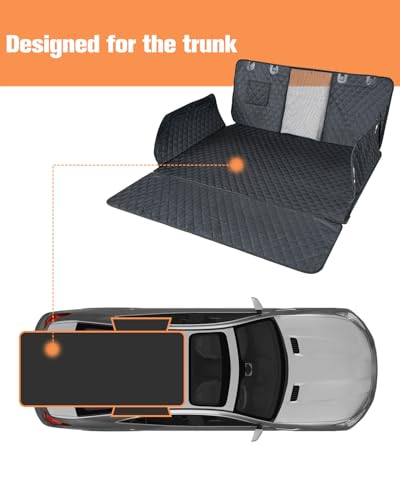 SUV Cargo Liner for Dogs (black - Mesh Window / L)