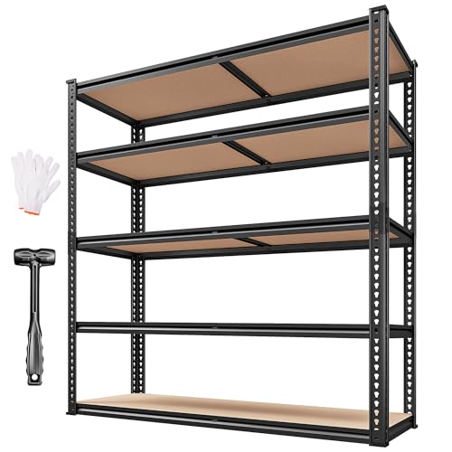40" W Storage Shelves (20"D x 40"W x 72"H)