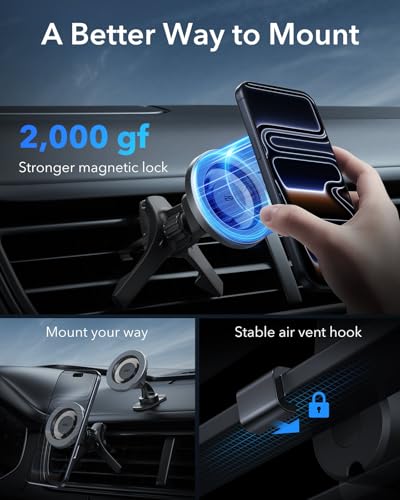 for MagSafe Car Mount (Black)