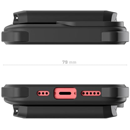 EXEC Apple iPhone 14 Case Wallet with MagSafe Magnetic Credit Card Holder Supports Mag Safe Accessories (iPhone 14 / Black)