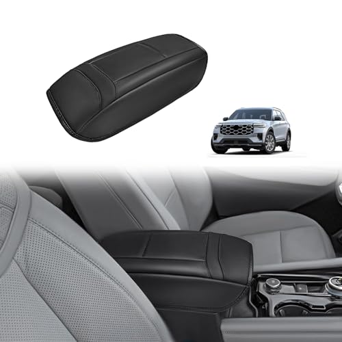 Armrest Cover for Ford Explorer 2020 (28) 20-26 |Explorer| Black, Regular)