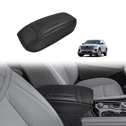 Armrest Cover for Ford Explorer 2020 (28) 20-26 |Explorer| Black, Regular)