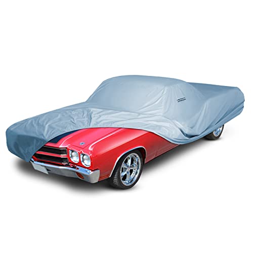 Car Cover Waterproof All Weather for 1968 (44. El Camino 1968-1972 / Sky Gray)