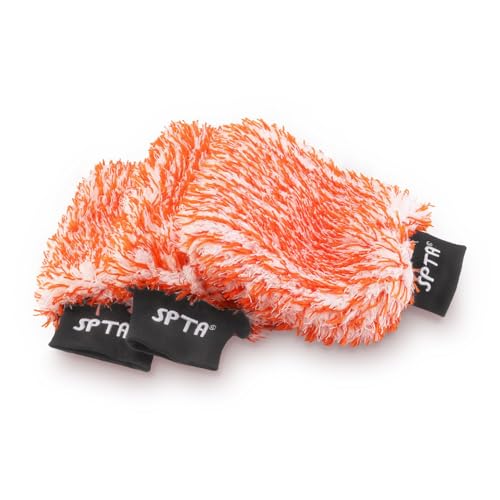 Microfiber Car Wash Mitt (3pcs Microfiber Car Wash Mitt)