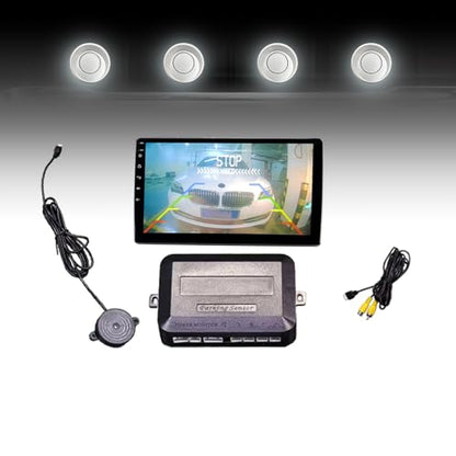 Parking Sensor Kit LCD (Silver)