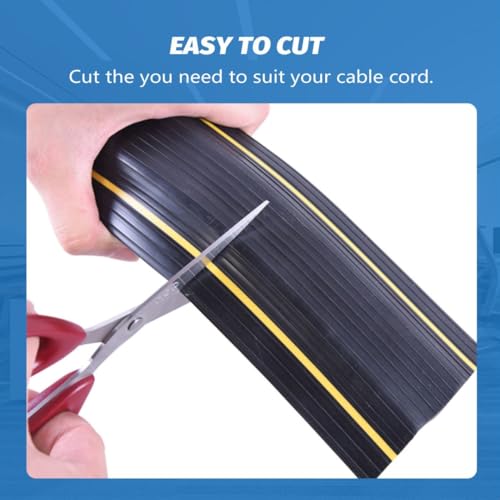 10FT Floor Cord Cover for Wires (3 Channel 10 ft)
