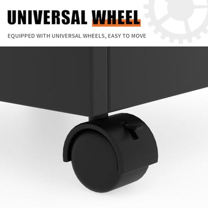 Rotating Slatwall Display Rack (Black)