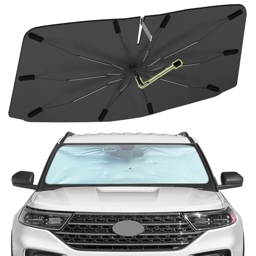 Windshield Sun Shade Umbrella for Ford Explorer 2020 (Fit for Ford Explorer 2020-2024)