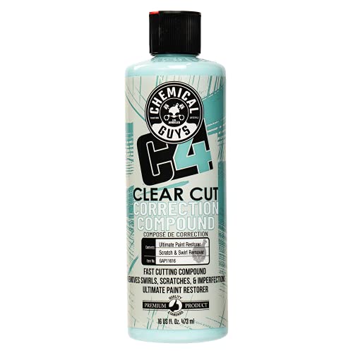 C4 Clear Cut Correction Compound for Paint Defects (C4 Correction Compound)