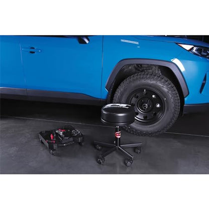 W85033 Pneumatic Rolling Shop Stool with Wheels (Pneumatic Rolling Shop Stool)
